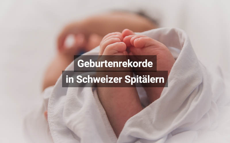 Geburtenrekorde In Schweizer Spitälern