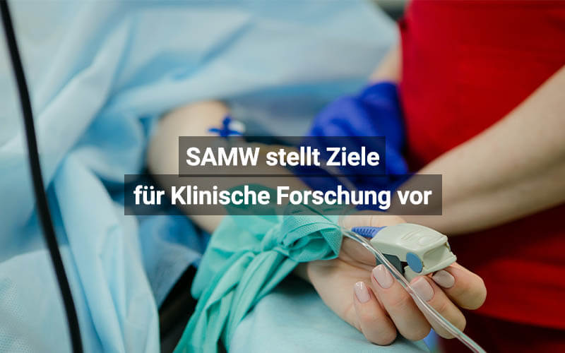 SAMW Stellt Ziele Für Klinische Forschung In Der Schweiz Vor