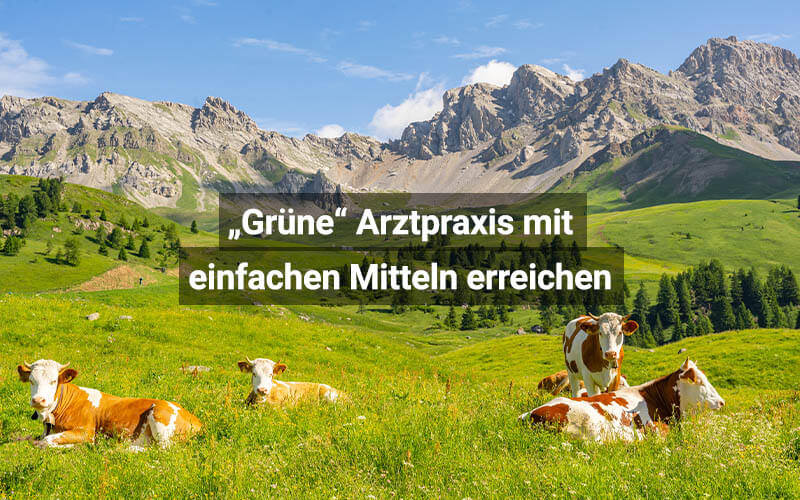 „Grüne“ Arztpraxis mit einfachen Mitteln erreichen