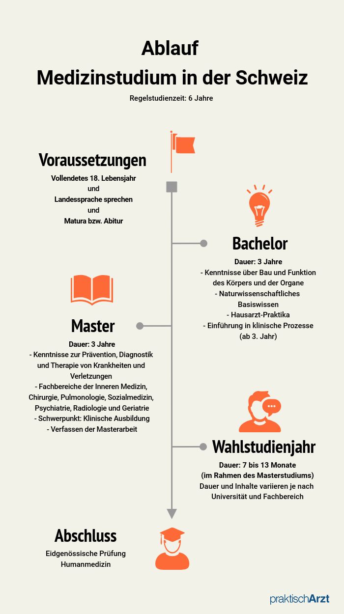 Ablauf Medizinstudium Ch