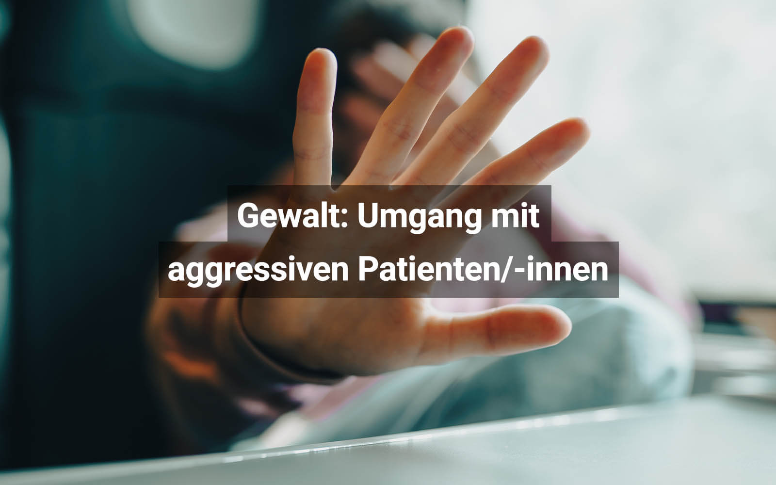 Gewalt Wie Ärzte Mit Aggressiven Patienten Umgehen